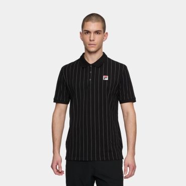 Fila LINTER striped polo shirt 