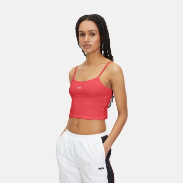 Fila LONI cropped spaghetti top cayenne 