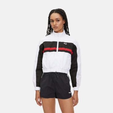 Fila LUBU CROPPED TRACK JACKET white 