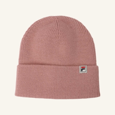 Fila MILANO mid height logo knit beanie 
