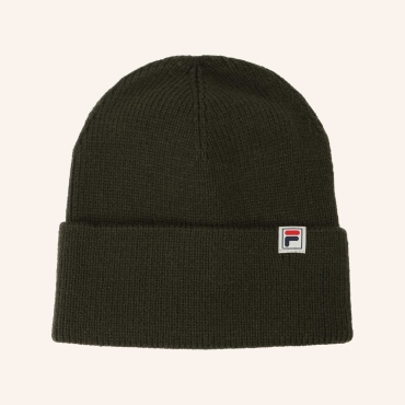 Fila MILANO mid height logo knit beanie 