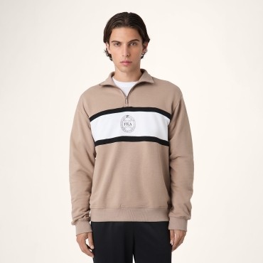 Fila PARELLA loose half-zip sweatshirt 