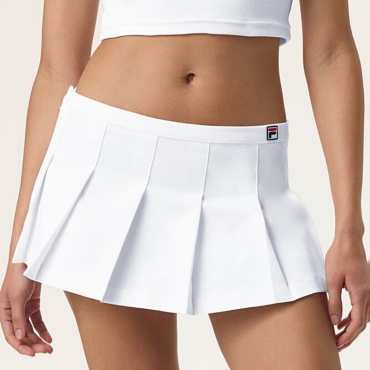 Fila PLEATED SKIRT WHITE 