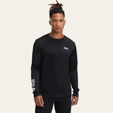 Fila REGOLFO running shirt Black 