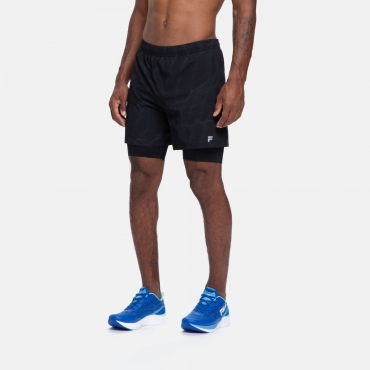 Fila Roanoke AOP Running Shorts phantom-mars-aop 