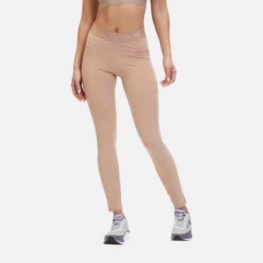 Fila ROSES running tights mocha meringue 
