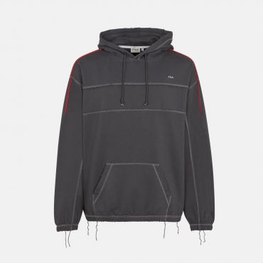 Fila S10 Ruined Hoody gray-pinstripe 