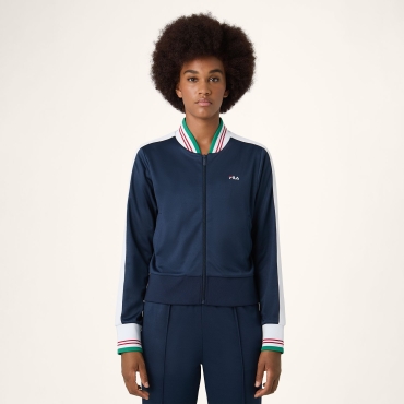 Fila SAGANO cropped taped track jacket 