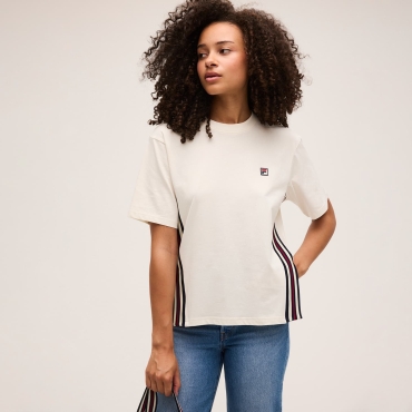 Fila SERRETTA loose heritage tape t-shirt 