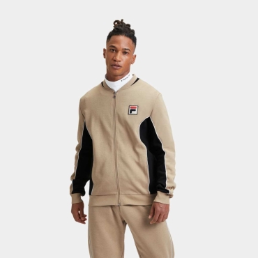 Fila SETTANTA track jacket cornstalk-black 