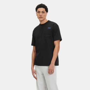 Fila Short sleeves t-shirt with chest pocket black 
