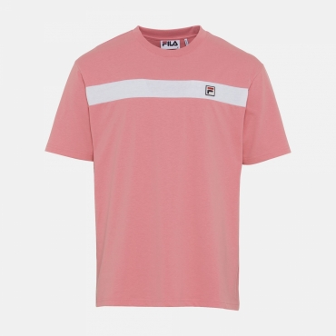 Fila Short sleeves t-shirt with contrast detail pink 