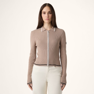 Fila SIMONTE slim full-zip knit cardigan 