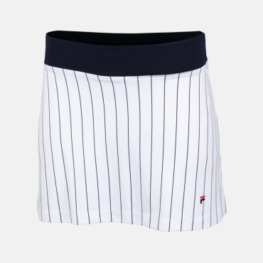 Fila Skort Anna white-navystripes 