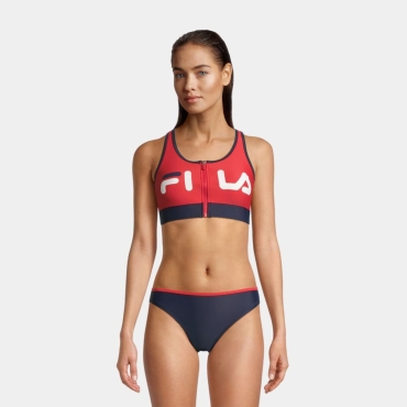 Fila SYRACUSE blocked zipper bikini 