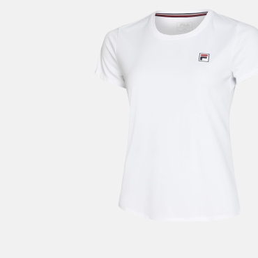 Fila® White Athletic Panel T-Shirt 🎽(M)