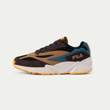 Fila V94M S Men Coffee bean-bright marigold 