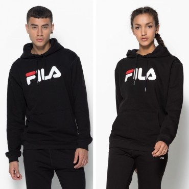Fila Classic Pure Hoody Kangaroo black 