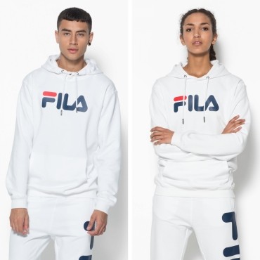 Fila Classic Pure Hoody Kangaroo white 