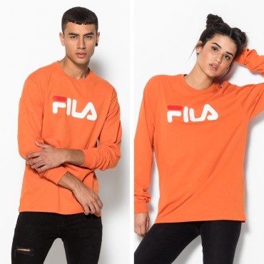 Fila Classic Pure Long Sleeve Shirt harvest-pumpkin 