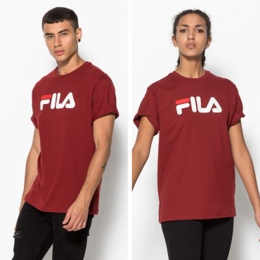 Fila Classic Pure Tee merlot-red 