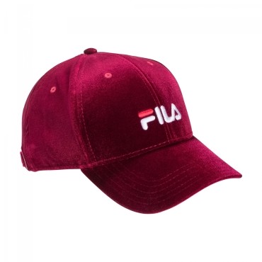 Fila Panel Cap Velvet Strap Back 