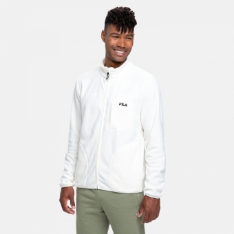 White fleece jacket men's hotsell