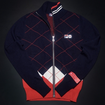 Argyle mens half zip fleece outlet