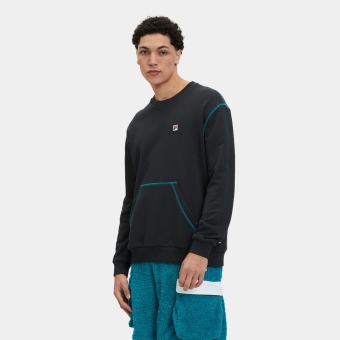 Fila Crewneck sweatshirt with kangaroo pocket and co