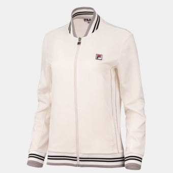 FILA レディースジャケット Lサイズ ホワイト Fila JACKET ROMY white - white | FILA Official