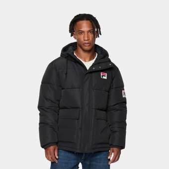 Fila LIEZEN puffer jacket black black FILA Official