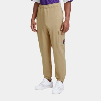 Fila LONGARONE cargo sweat pants cornstalk - beige | FILA