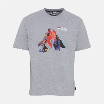 Fila Regular Fit Short Sleeves T-Shirt grey heather