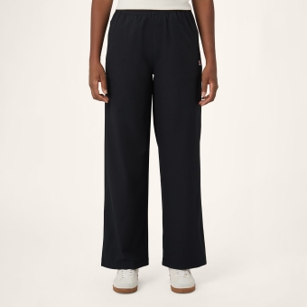 Fila ROVENNA straight wide 4-way stretch pants - black | FILA Official