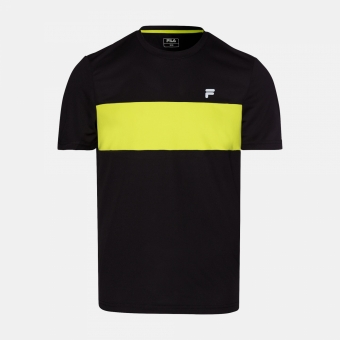 Fila T SHIRT BOSSE black black FILA Official