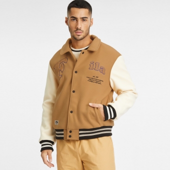 Fila store cream jacket