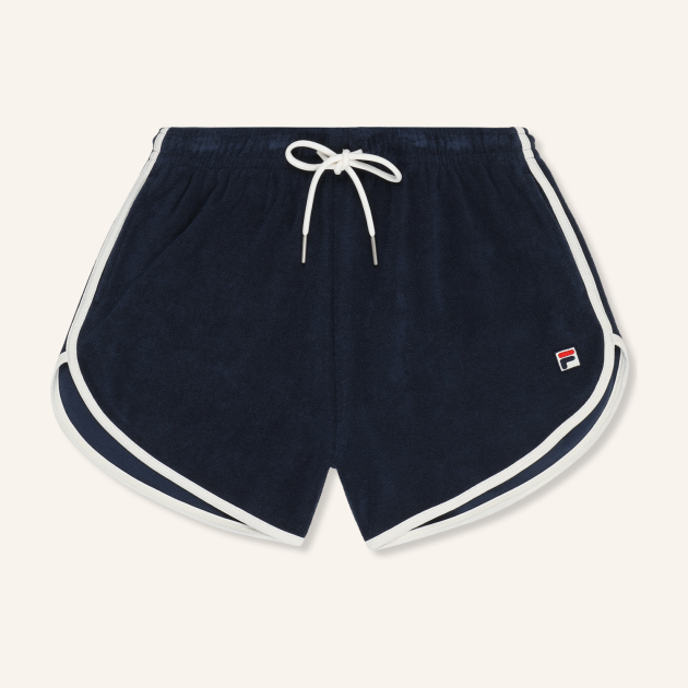 Fila ADRIANO regular contrast binding towelling shorts 