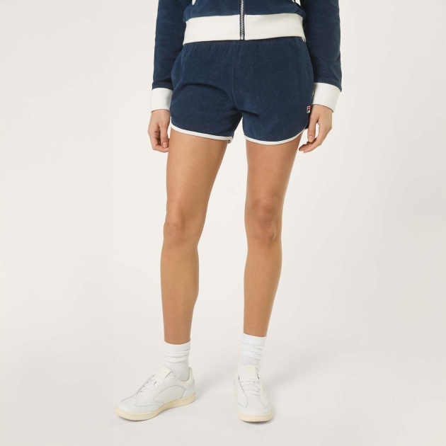 Fila ADRIANO regular contrast binding towelling shorts 