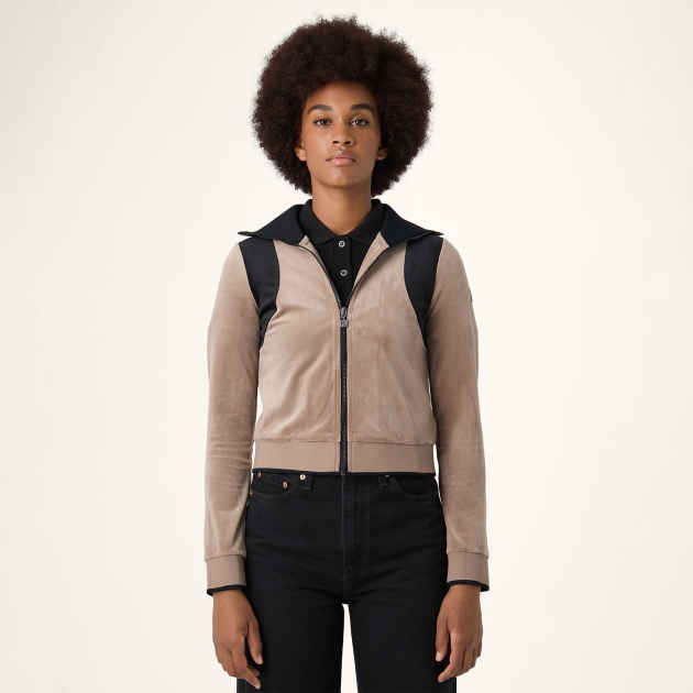 Fila ADRIANO slim velour track jacket 