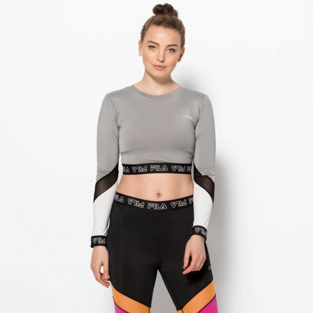 Fila Alary Cropped Long Sleeve 