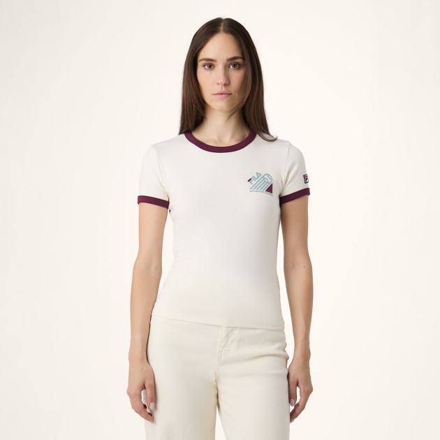 Fila BELLANO slim ringer t-shirt 