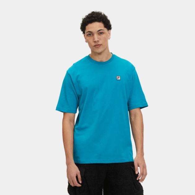 Fila Boxy fit short sleeves t-shirt with frying pan graphic marine 
