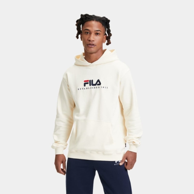 Fila BRUNSSUM hoody antique white 