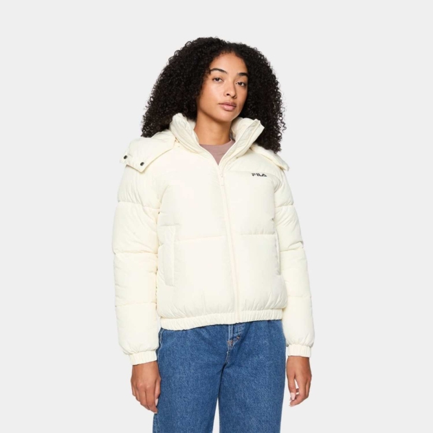 Fila BUCHEN Cropped Puffer Jacket white 