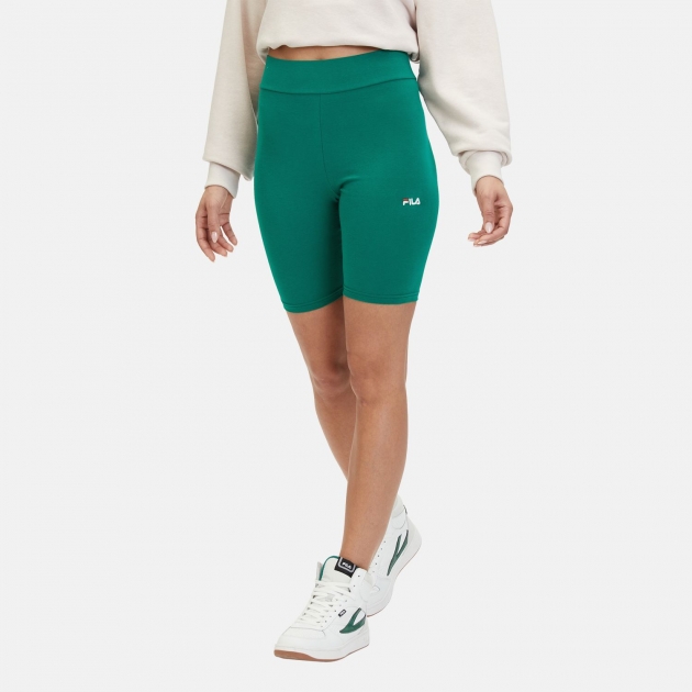 Fila BUCKAUTAL high waist short leggings aventurine 