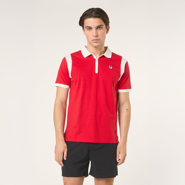 Fila CASOLI regular blocked polo shirt 