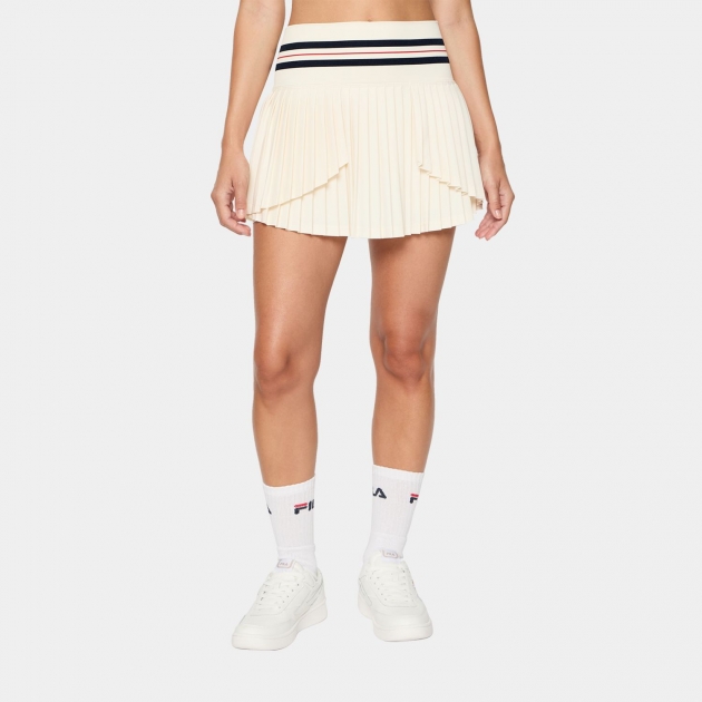 Fila CHALLENGER PLEATED SEAMLESS SKORT Beige 