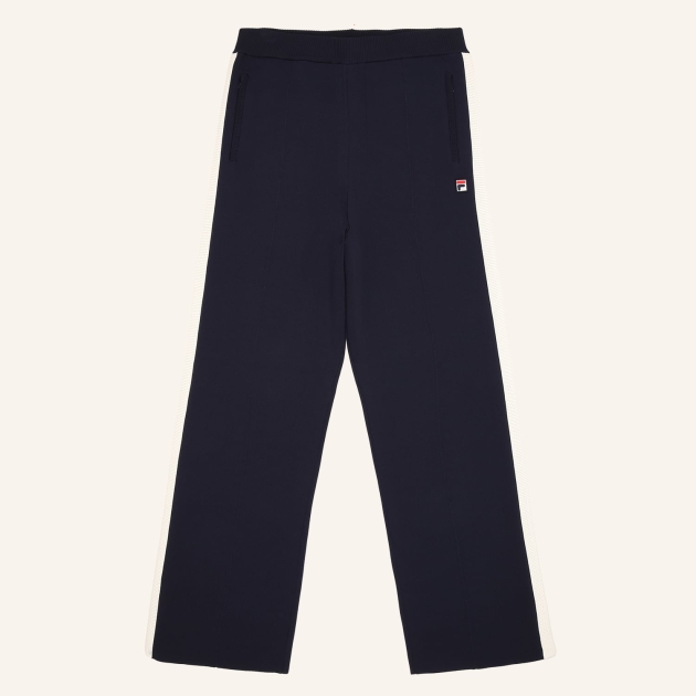 Fila CORTINA wide straight taped technical knit track pants 
