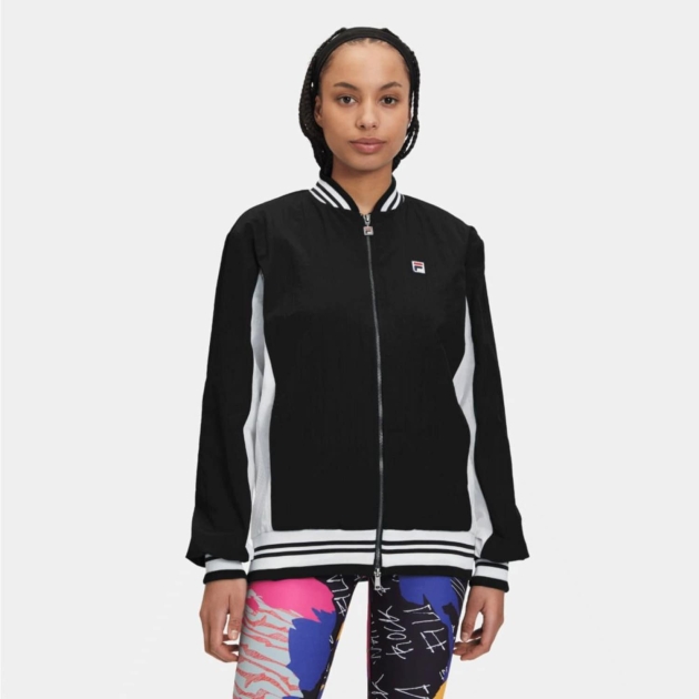 Fila Crinkle nylon settanta jacket black 