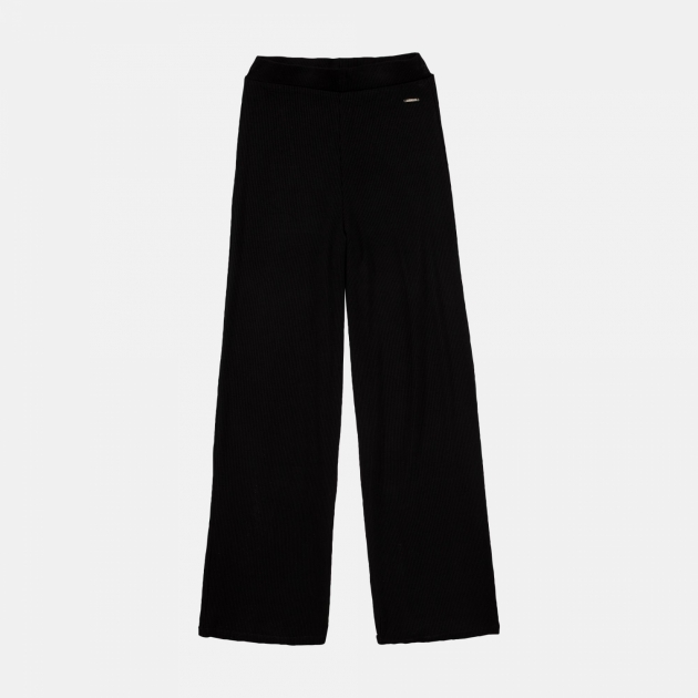 Fila Dasha Wide Ribbed Trousers black 